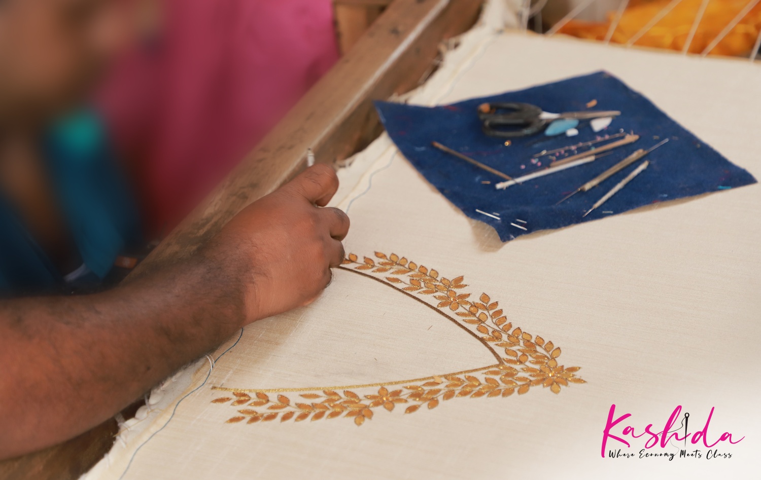 Kashida - Handworks are paintings done with needles and threads. At ...