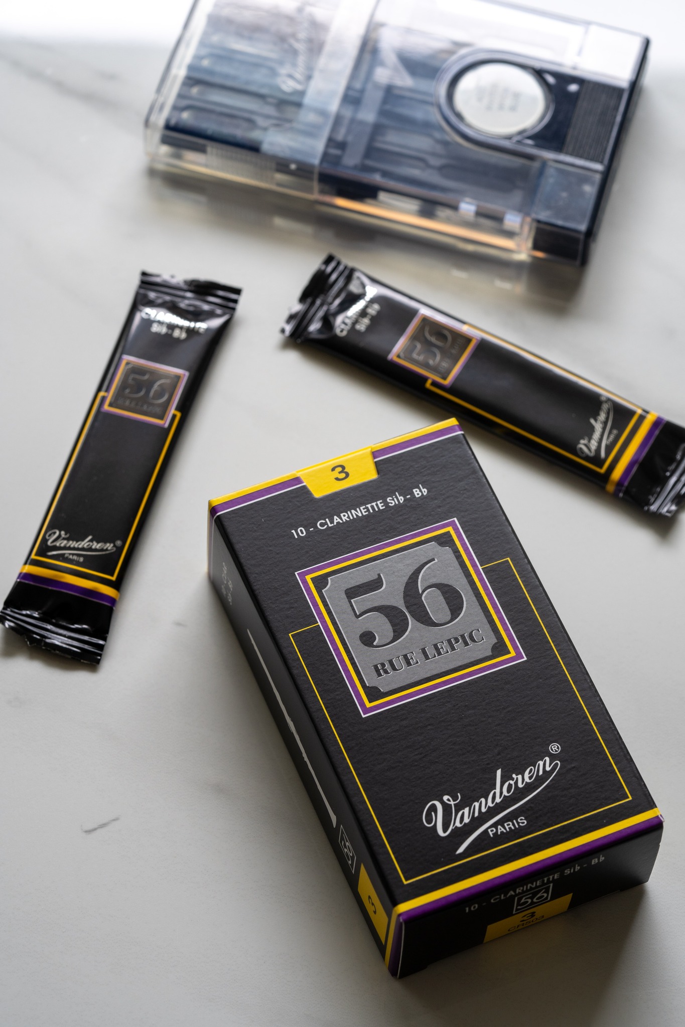 Vandoren CR503 Scatola Da 10 Ance 56 Rue Lepic 3 Per Clarinetto Sib