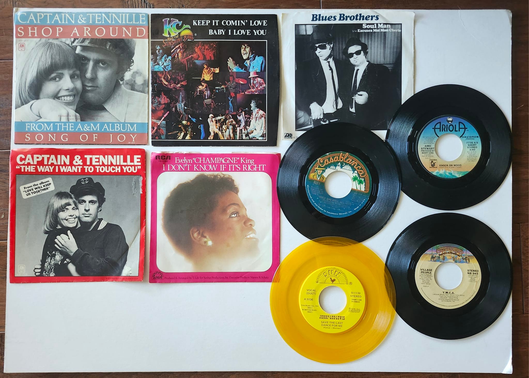 Rare Gary Usher and Sagittarius 45 rpm single found at thrift store