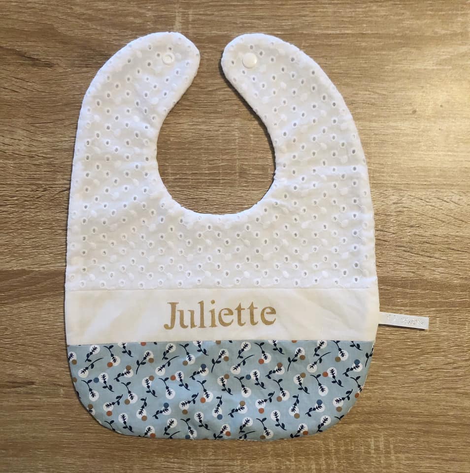 Little Monarose Juliette Juliette Bavoir Bebe Baby Couture Jaimecoudre Littlemonarose Facebook