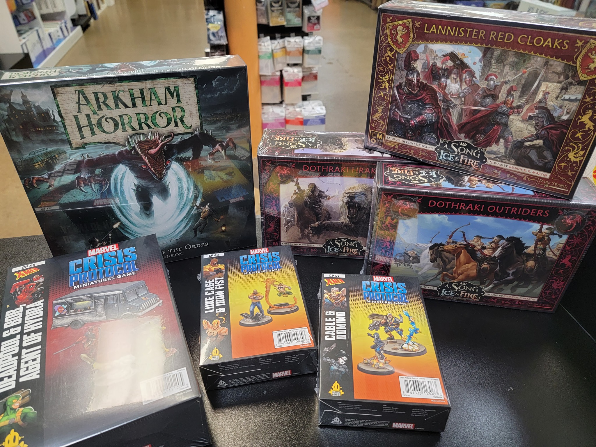 There are several new games and expansions to try out this weekend 