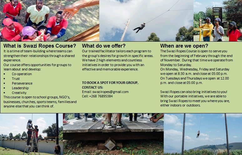 Swazi Ropes Course! Our Team... - YWAM Mbabane - Eswatini | Facebook