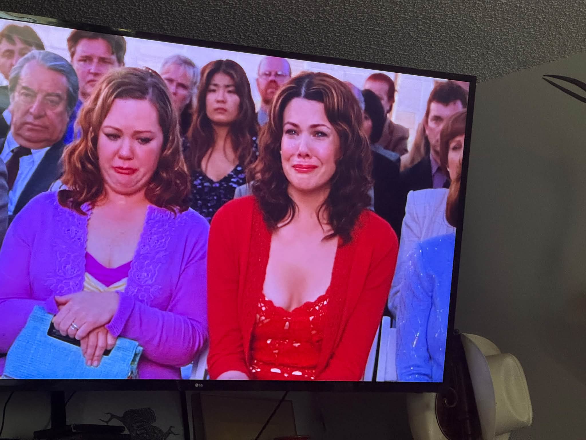 What was Lorelei's dress like in Rory's graduation scene?