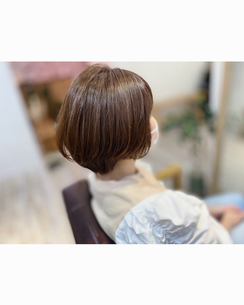 Bobby Hair Tokyo Shorthair ヘアスタイル ヘアアレンジ ヘアカラー ヘアセット カラー ブリーチ ミニボブ ヘアサロン リタッチ リタッチカラー ピンクベージュ ショートカット ショートヘア ショートボブ ハイライト ボブ 美容師 美容室