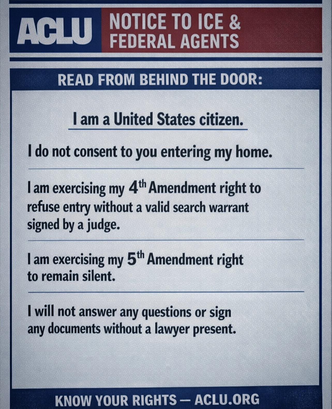Sharma-Crawford - We always share know your rights information for non ...