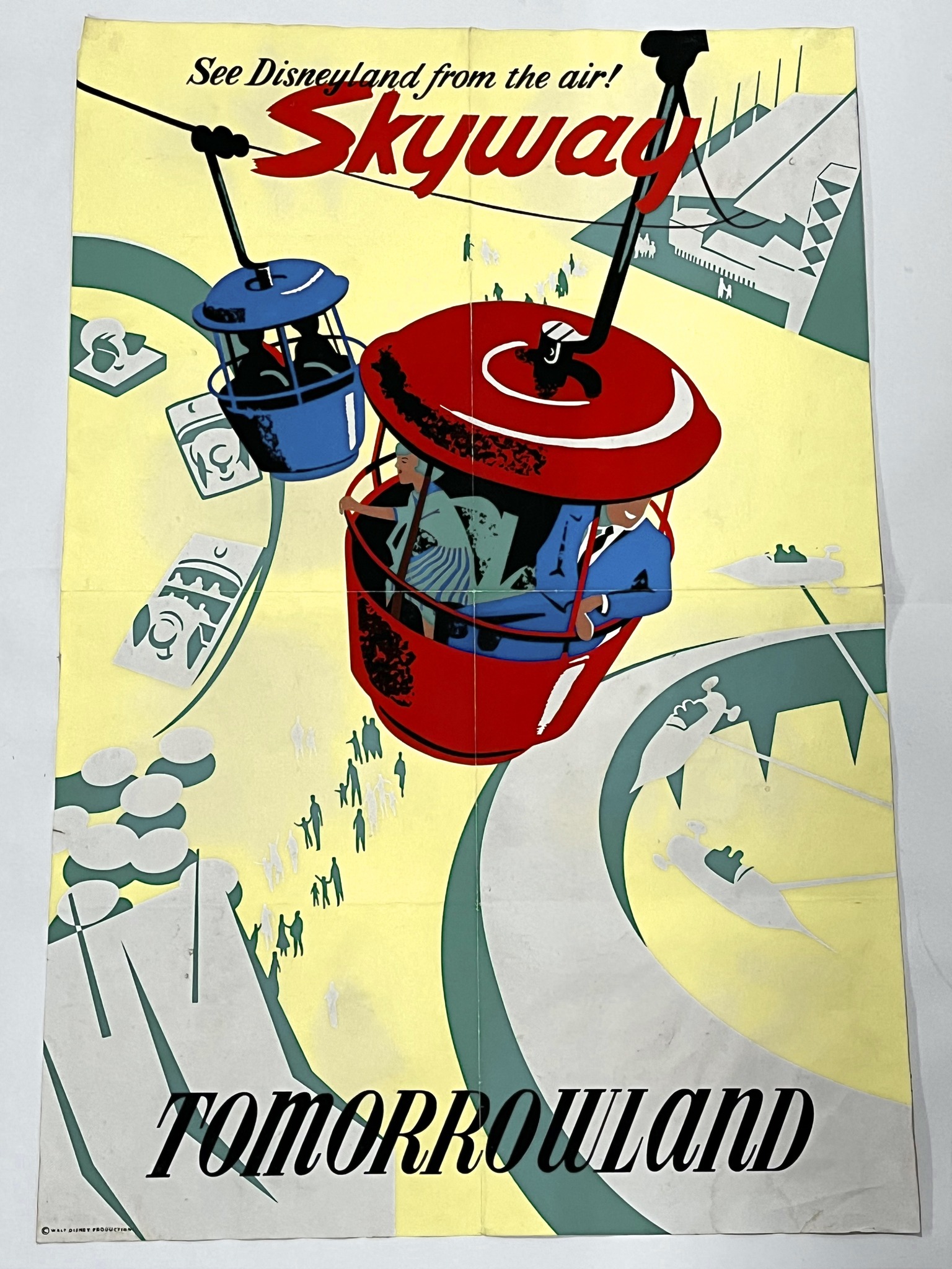 The Disneyland Memorial Orgy poster (1967) by Wally Wood; Gooseney