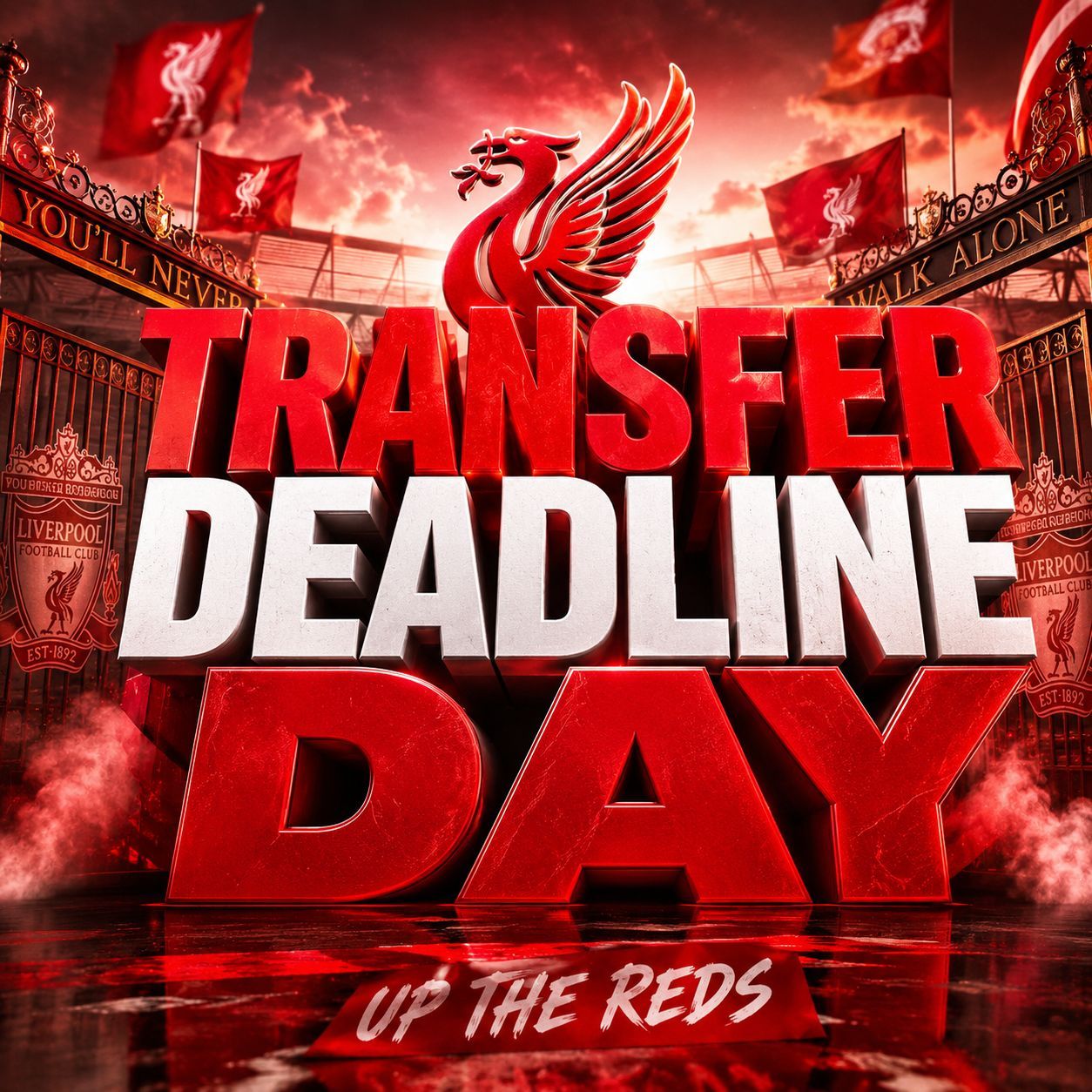 Good morning Reds! With the 11pm transfer deadline looming, do you