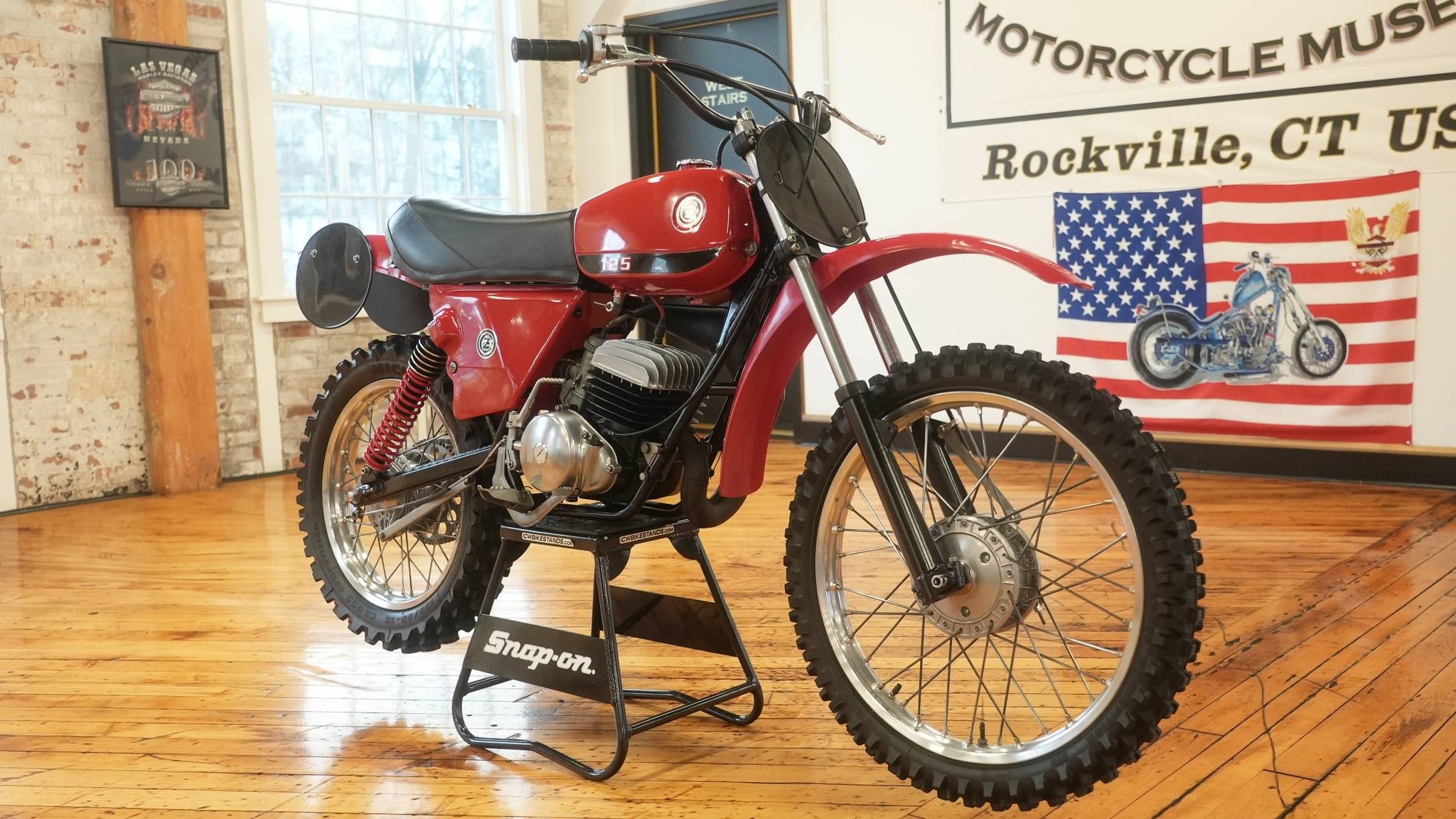 1978 CZ 125MX GARY JONES CZ WORLD CHAMPIONSHIP WINNING BIKE