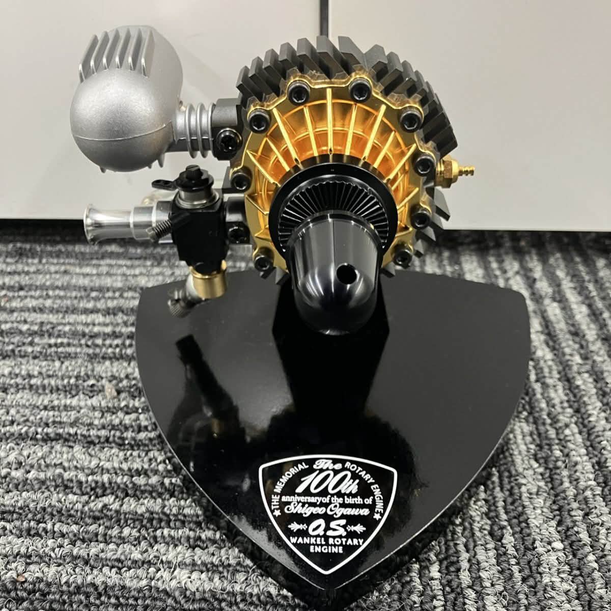 WANKEL ROTARY ENGINE SKELETON MODEL　小川精機 O.S. Wankel Rotary Engine 100th Anniversary Commemorative Model