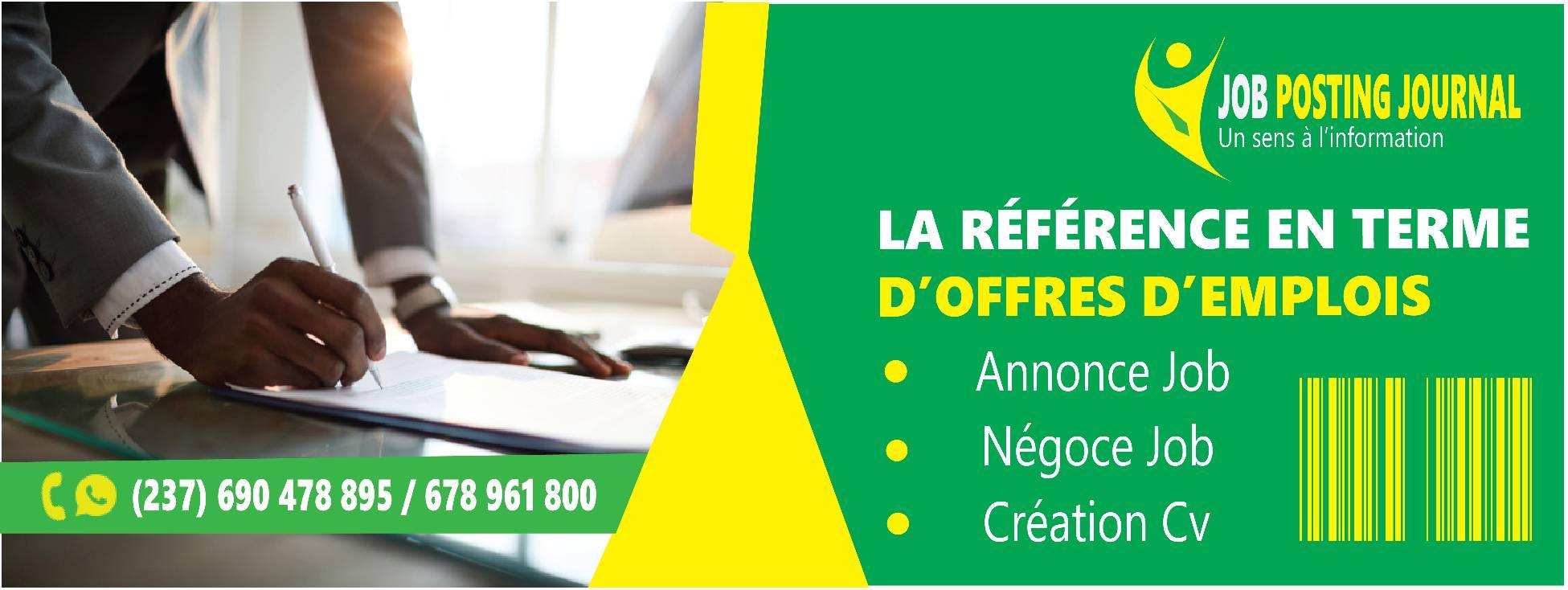 JOB Posting journal | Yaoundé