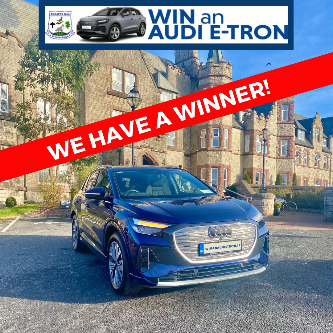 Win An Audi e-tron with Breaffy GAA
