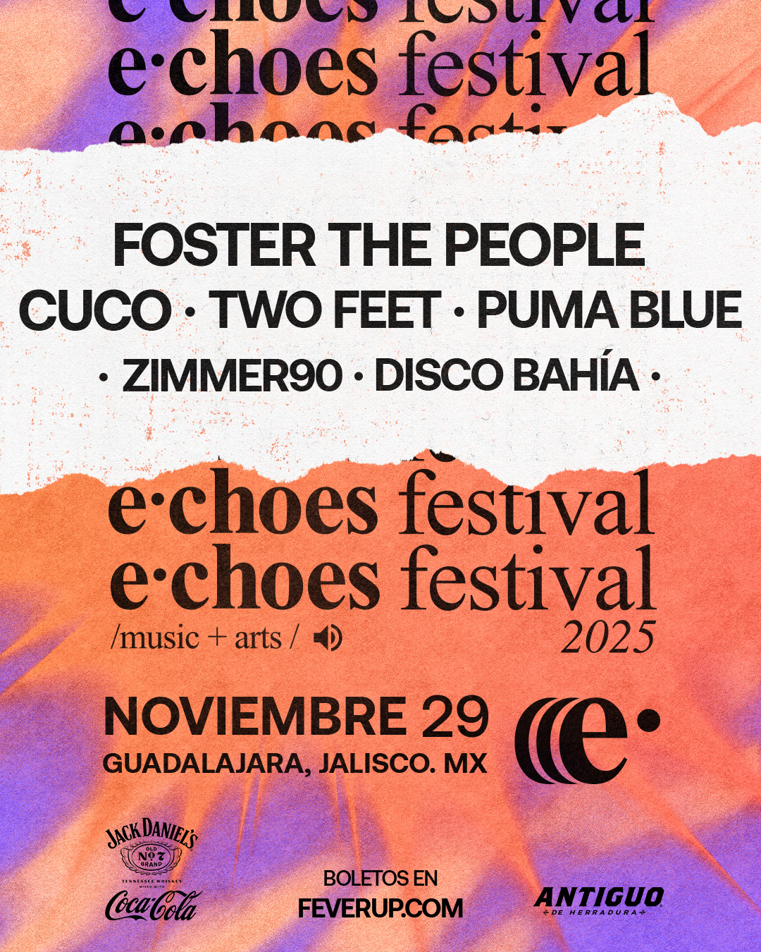 echoes - Así queda el cartel completo de la III edición de @echoesmx ...