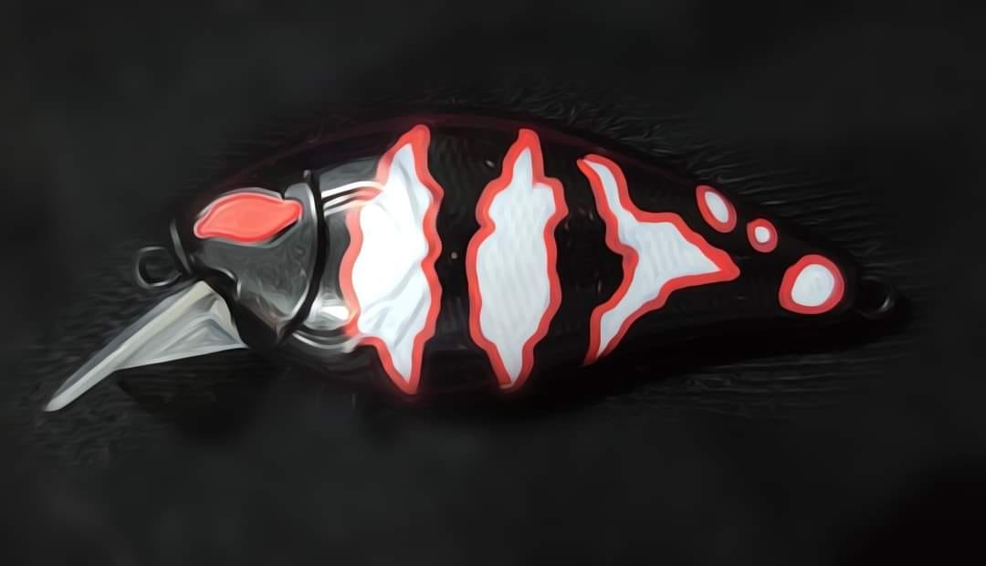 case plastics fishing lures Plano EDGE Master & Utility These Large Hellgrammites have personalised fishing lures australia Color:Clear Water Craw Penn Fathom II Level