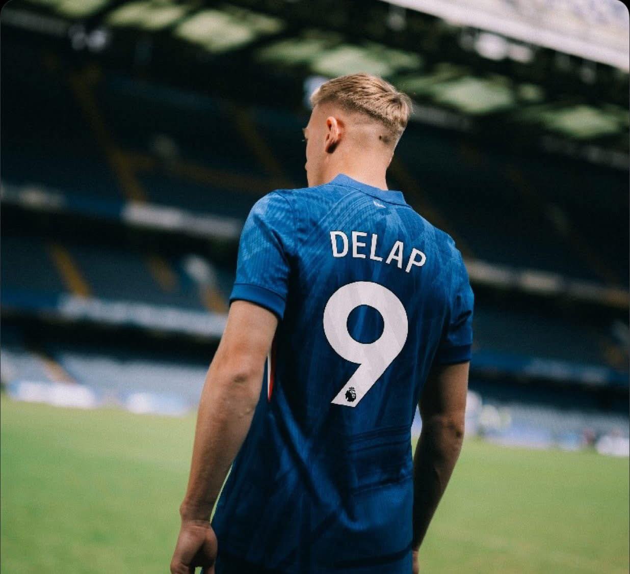 Liam Delap to wear number 9 shirt at Chelsea