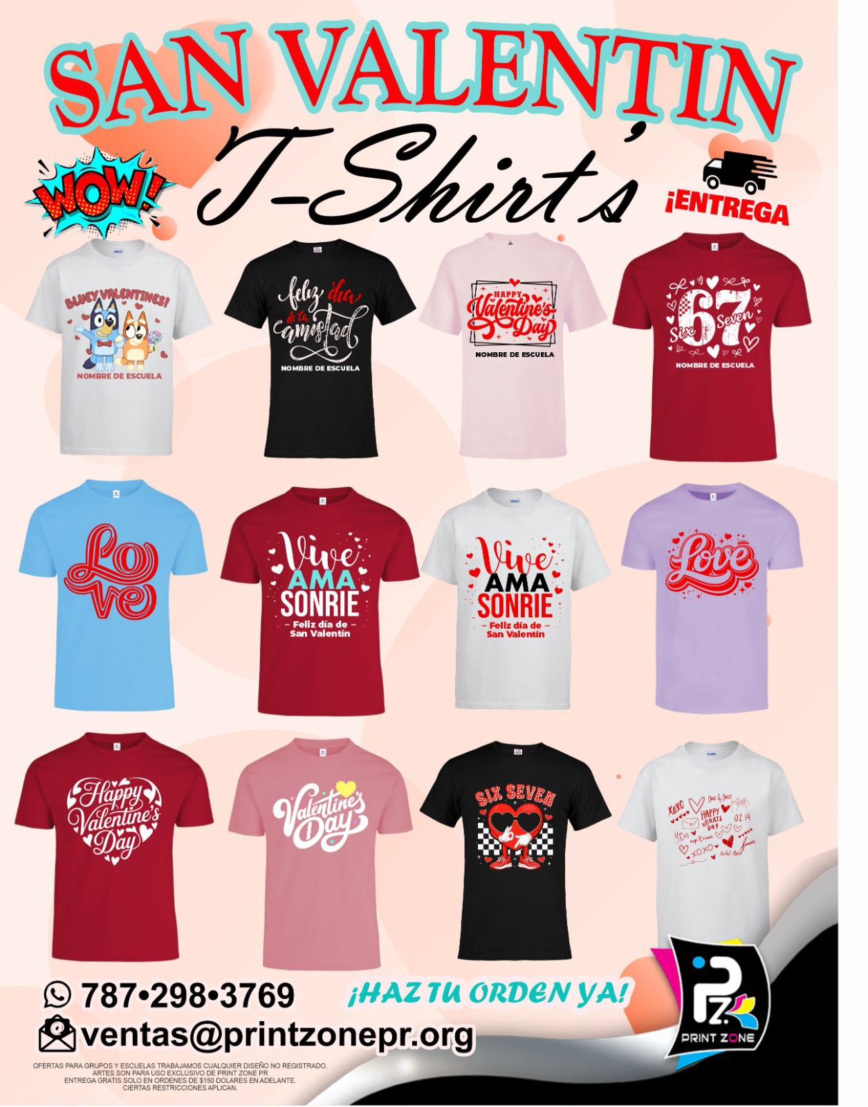 Print Zone P.R. - 💘 ÚLTIMO LLAMADO – SAN VALENTÍN 💘 Si aún... | Facebook