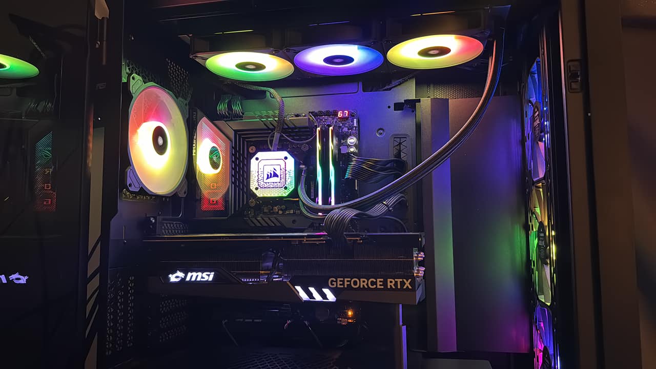 MSI RTX 4090 and i9-13900K PC setup