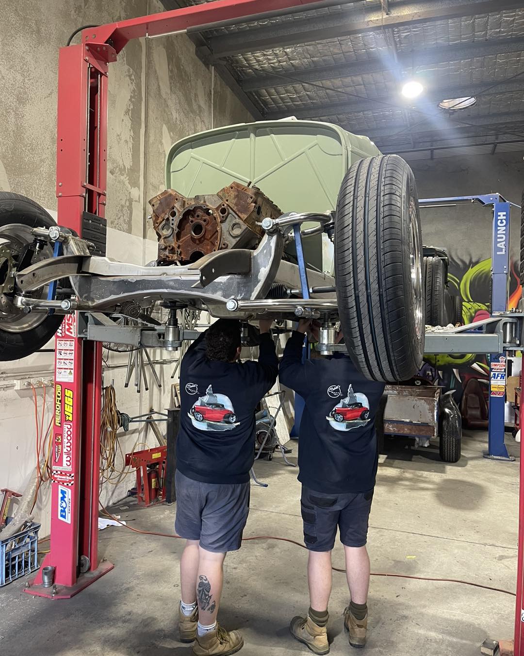 Motor and Box are in! Noooo, this... - ASRF QLD Raffle Car