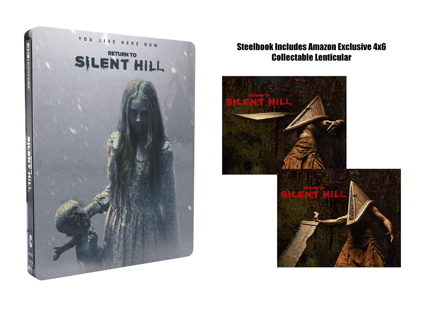 Return to Silent Hill 4K UHD + Blu-ray Steelbook is exclusive to 