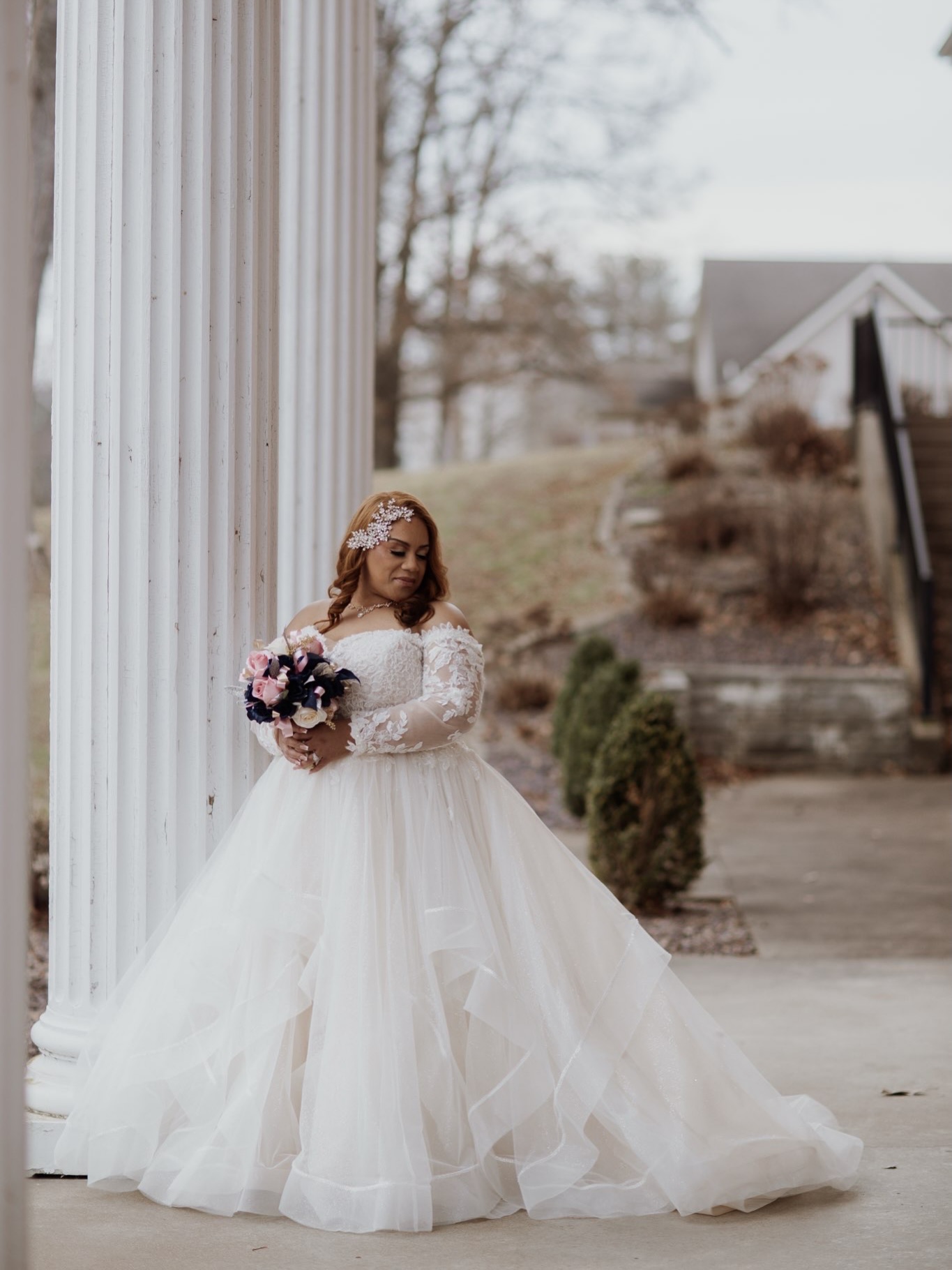 ivory winter wedding dresses Blush & Bridal Boutique's dress sale success champagne_tulle