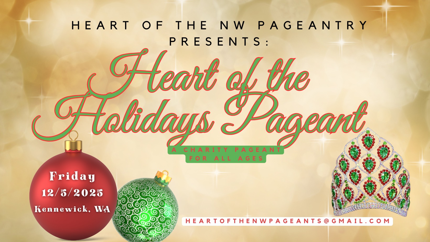 Heart of The Holidays charity pageant