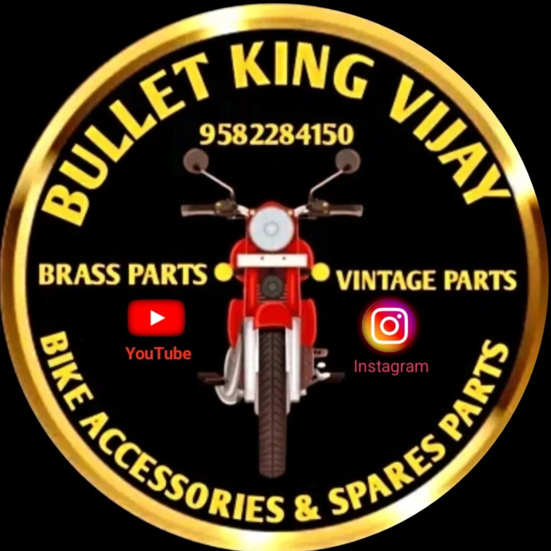 Royal enfield self cover brass for classic electra standard # ...