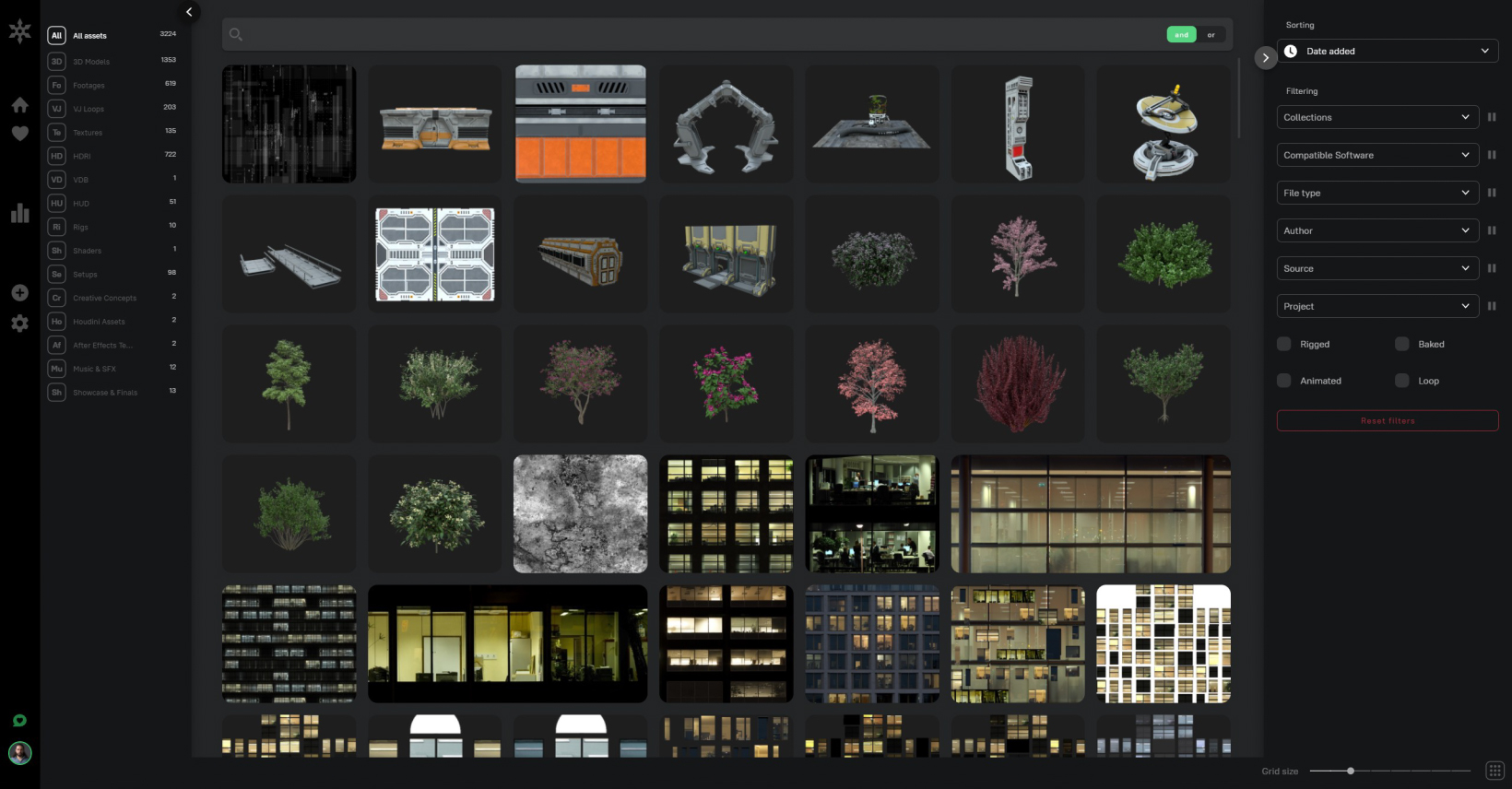 Asseter.ai - CG Assets Library System powered by AI | Lewes DE