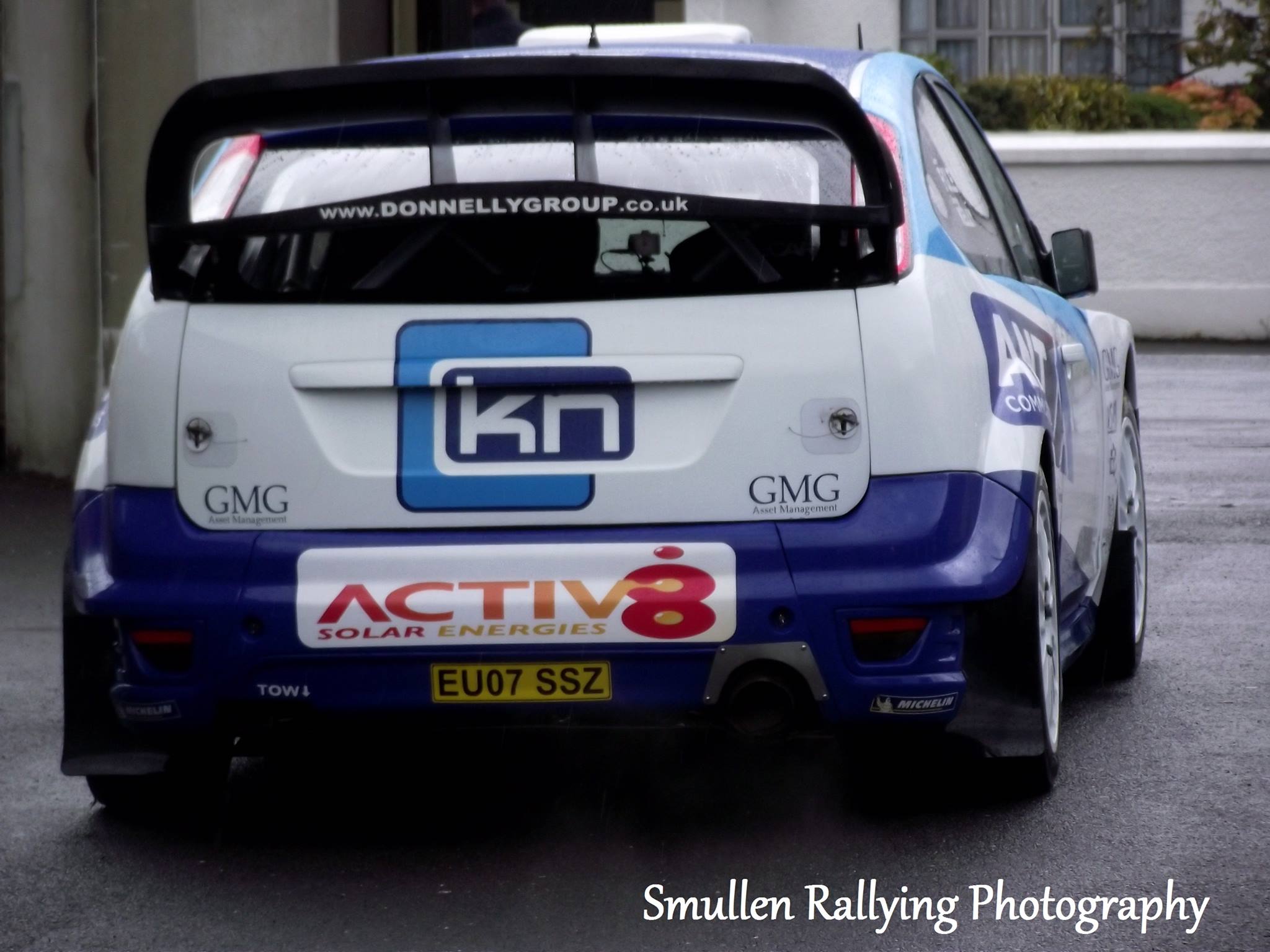 Smullen - Mike Kenny and Gene Stack after their off at the Circuit Of ...