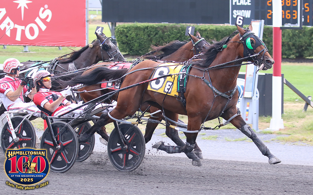 Hambletonian - CAPTAIN LUKE commandeered his $131,650 (1st div.) Sam ...