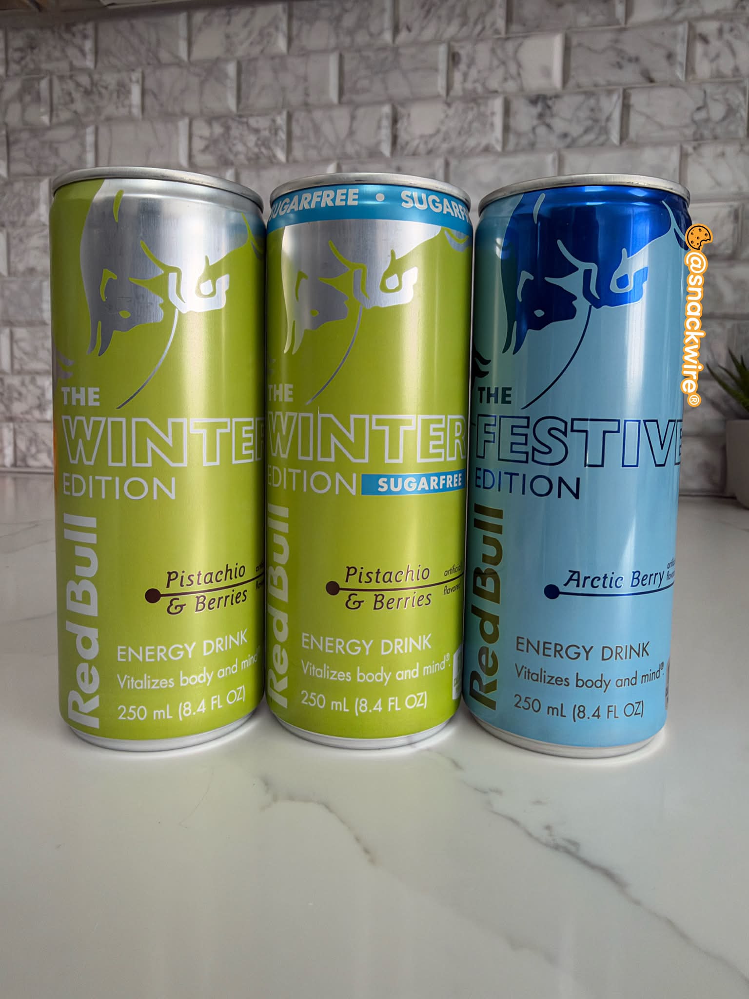 Red Bull's 2026 winter edition is pistachio and berries flavored