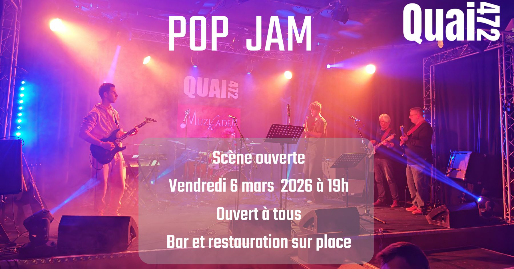LE - 🔥 Sons of Killdozer débarque le 21 mars 2026 au LE QUAI 472 pour ...