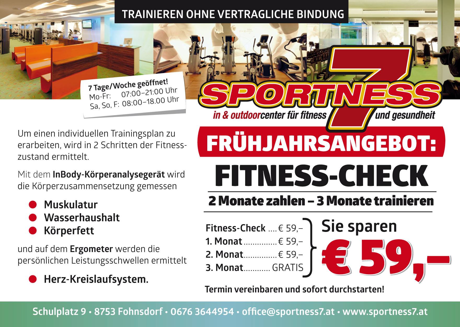 Sportness7 Ab Sofort Im Sportness7 2 Monate Zahlen
