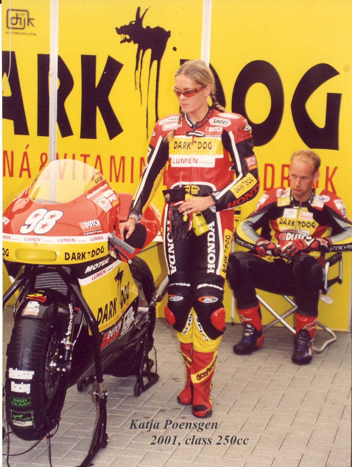 Katja Poensgen, female motorcycle racing trailblazer