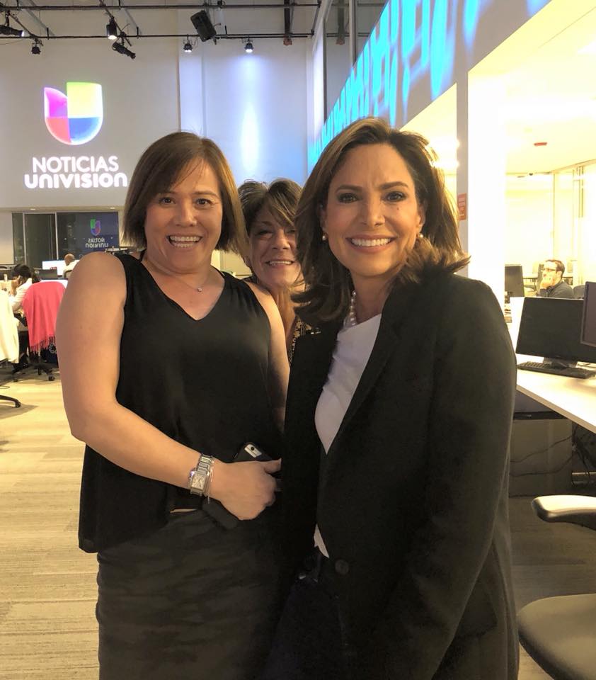 Maria Elvira Salazar - Con Patsy Loris. Chilena— la gran jefa de ...