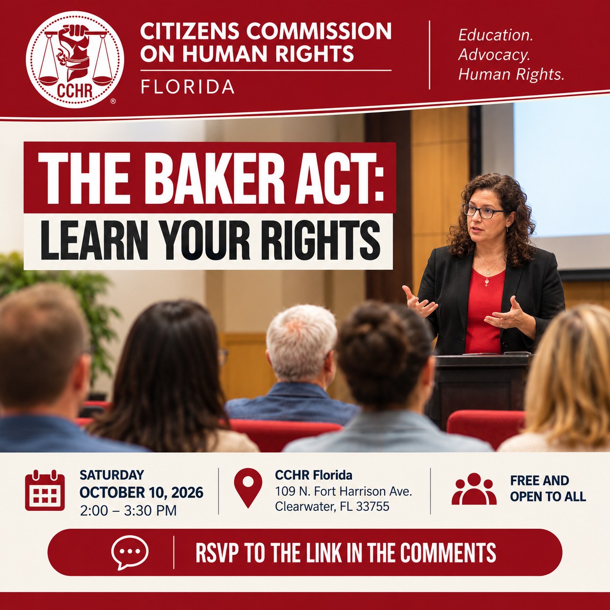 Free Baker Act Seminar: Know Your Rights
