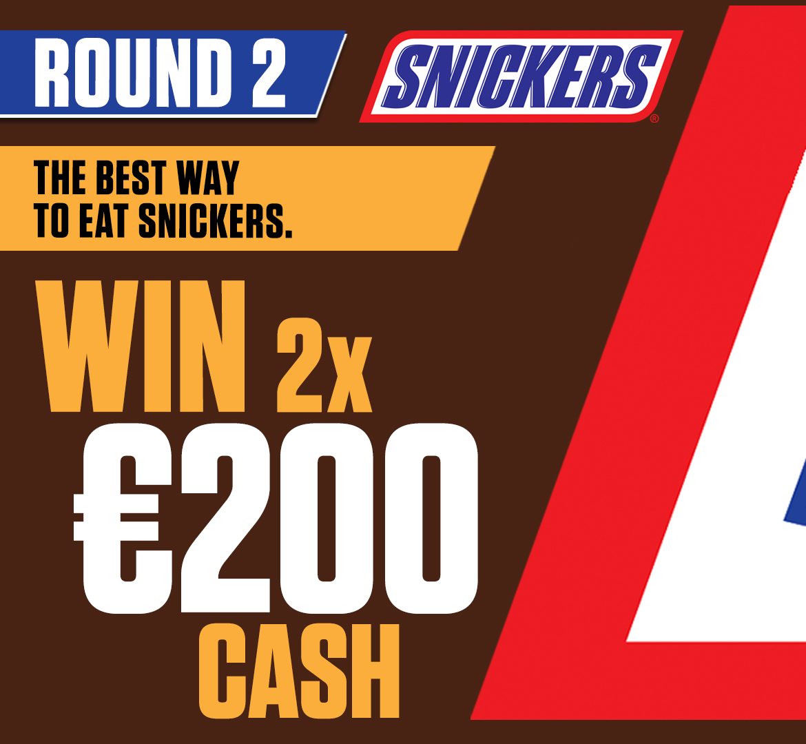 Snickers Malta - COMPETITION ALERT Win €200 euros... | Facebook