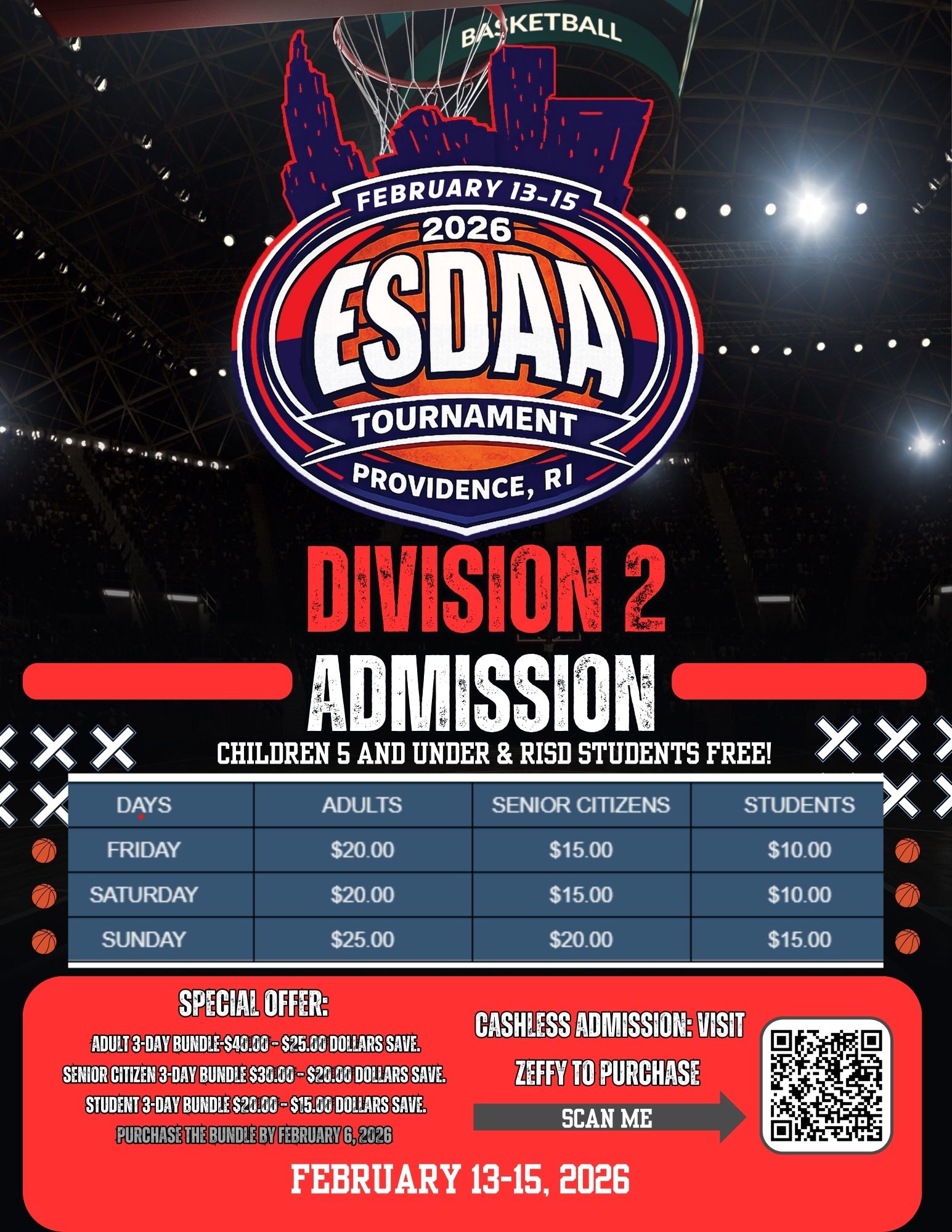ESDAA Division 2 Girls & Boys Basketball Tournament hosted by Rhode ...