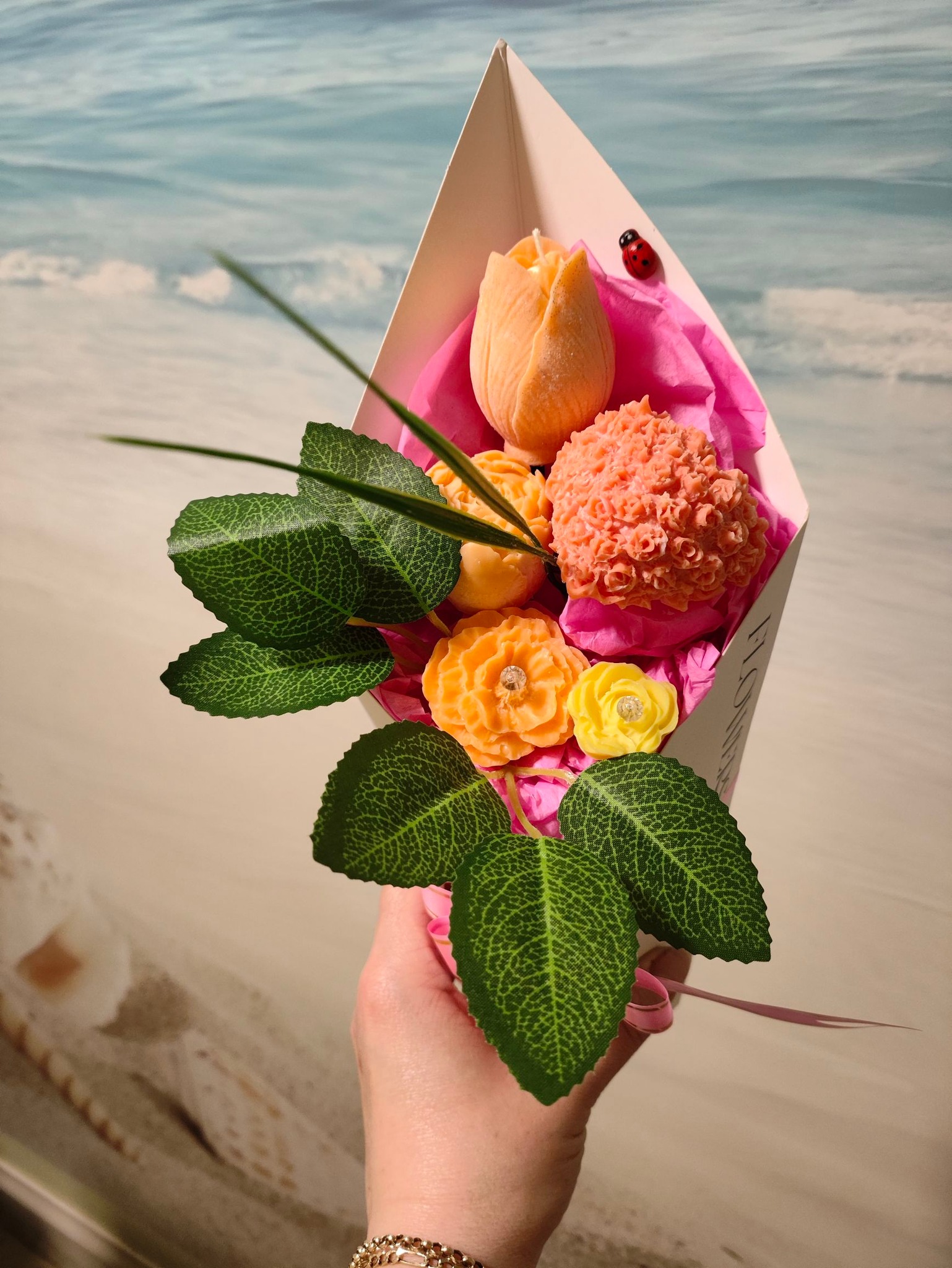 Handmade wax flowers perfect for any special occasion in our lives 