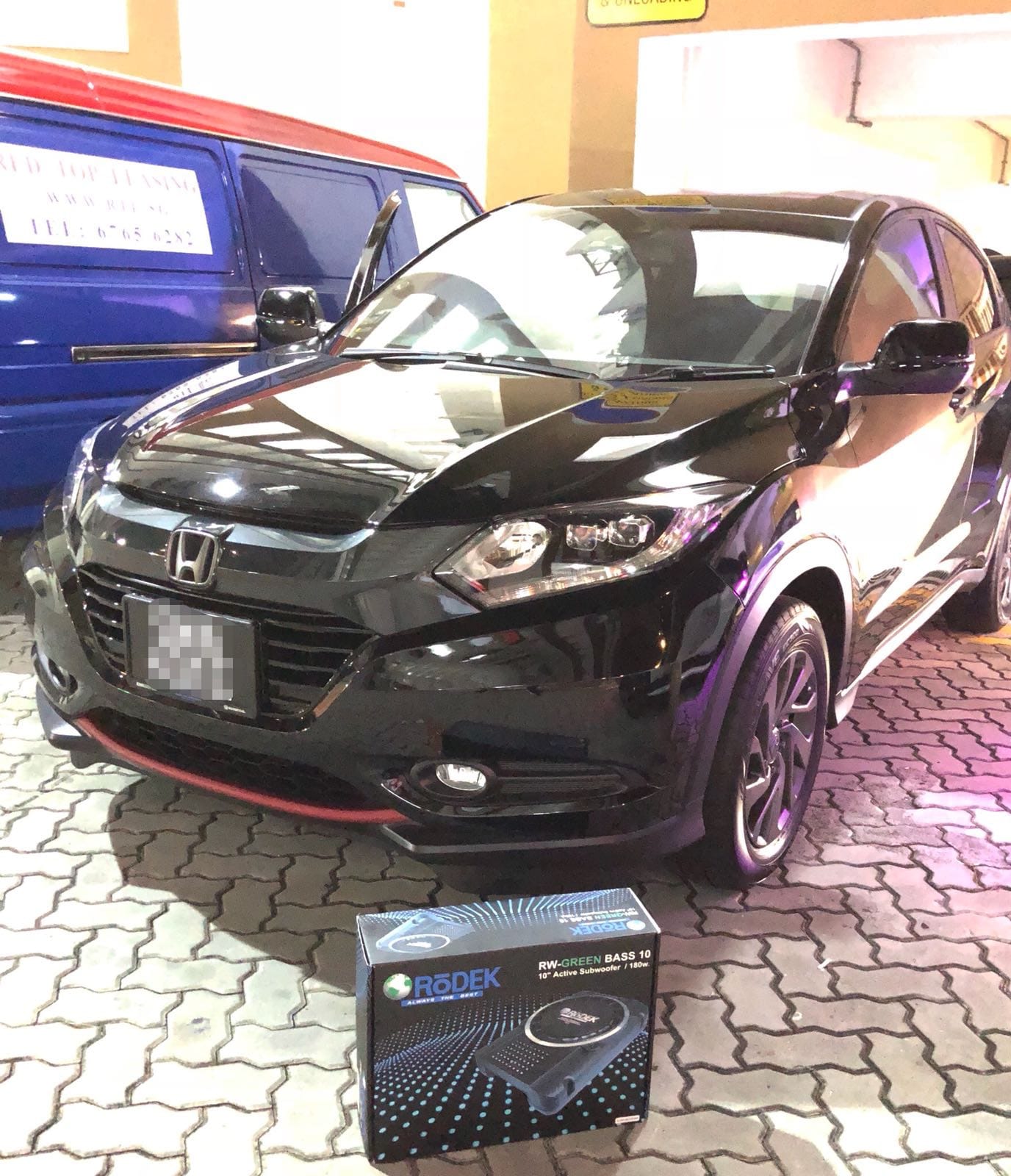 Stereo for car - Honda Vezel 2018 model Rodek RW Green...