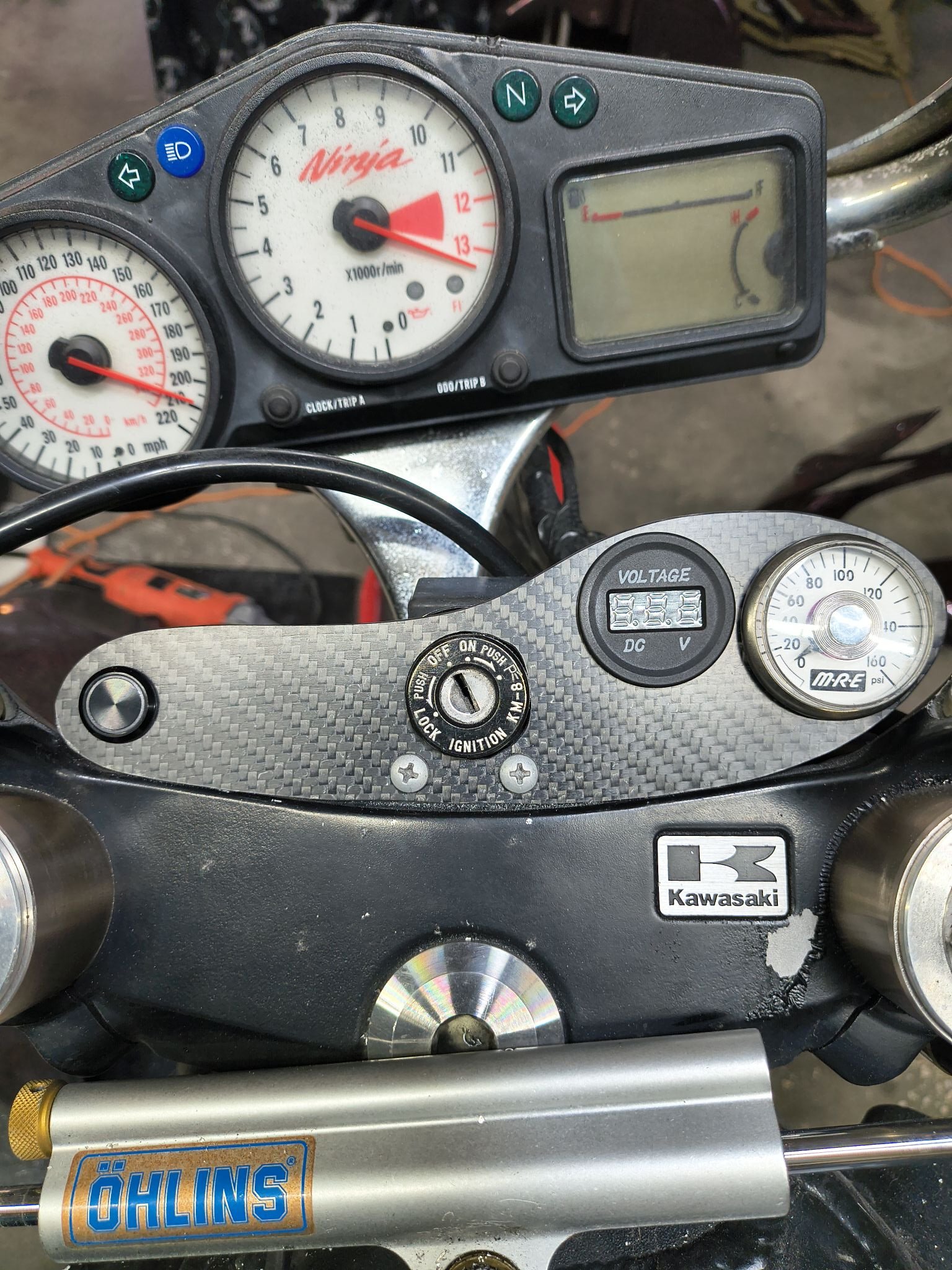 ZX12R by Max Sizemore Handbuilt 1272cc all carbon fiber gas bodywork