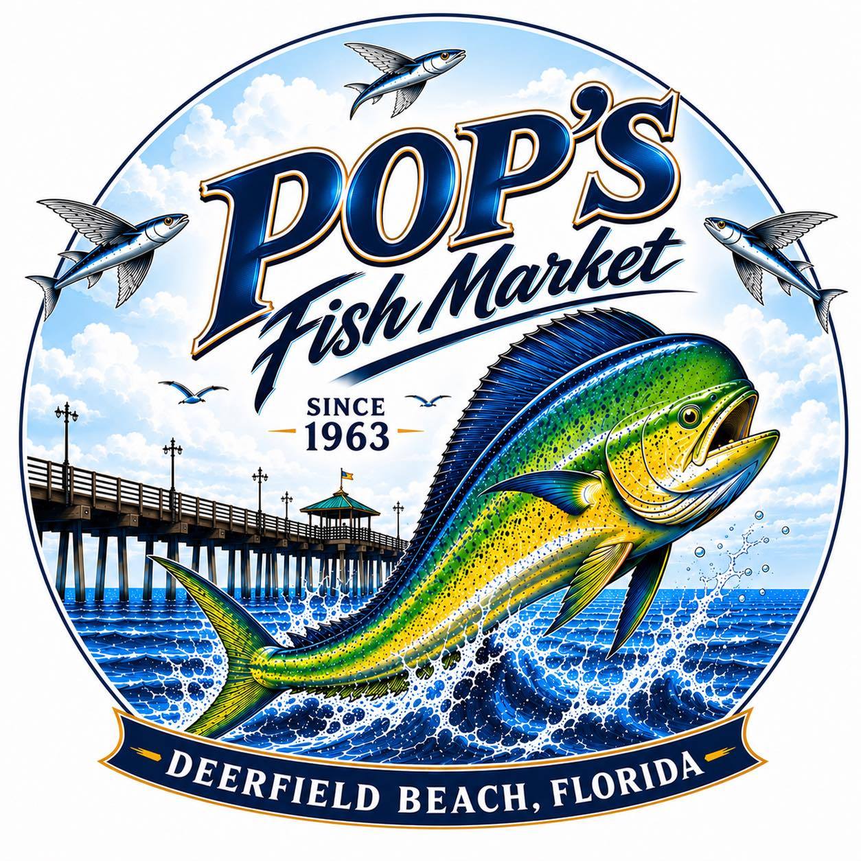 🐟 Fresh Barrel Fish Just Hit the Case! A local favorite at Pop’s ...