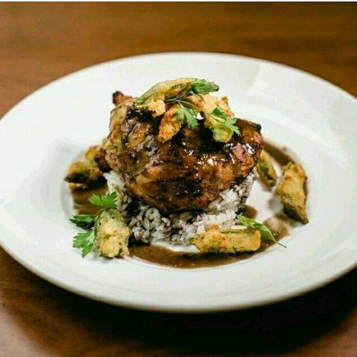 Chef's Corner Magazine - Chicken and djon-djon mushroom sauce, breaded ...