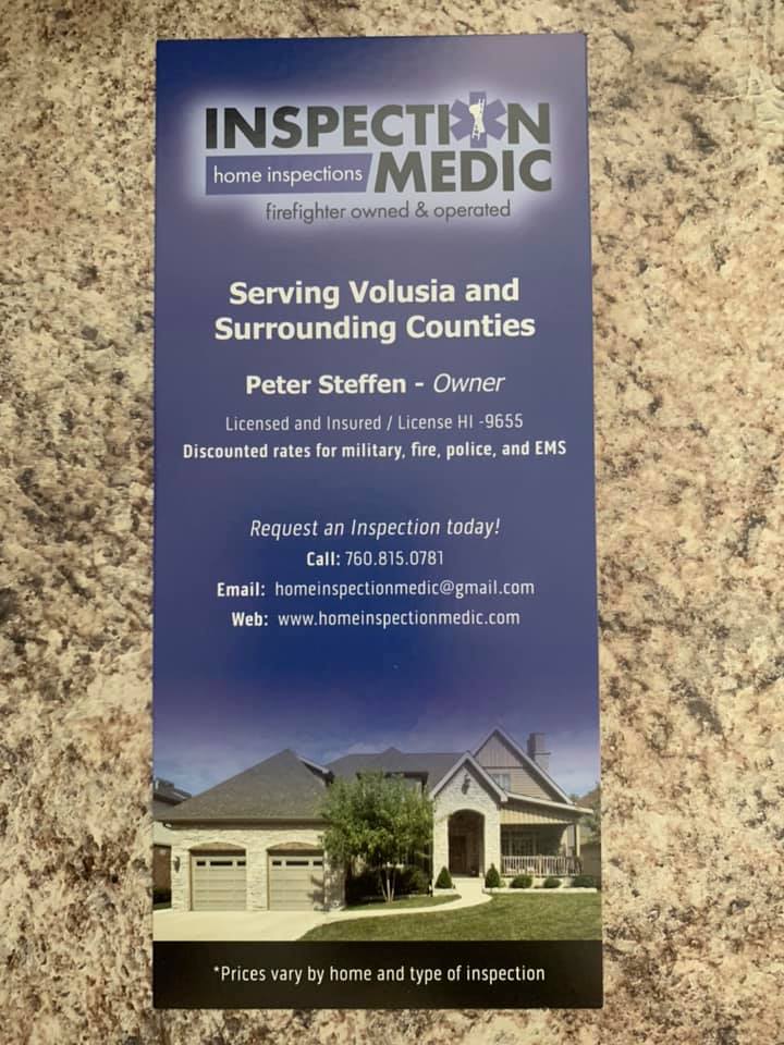 New rack cards are ready! - Inspection Medic