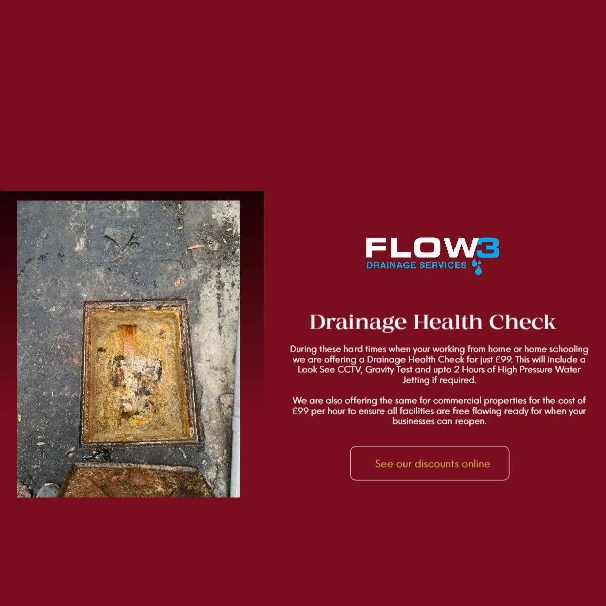 FLOW3 Drainage Services | London