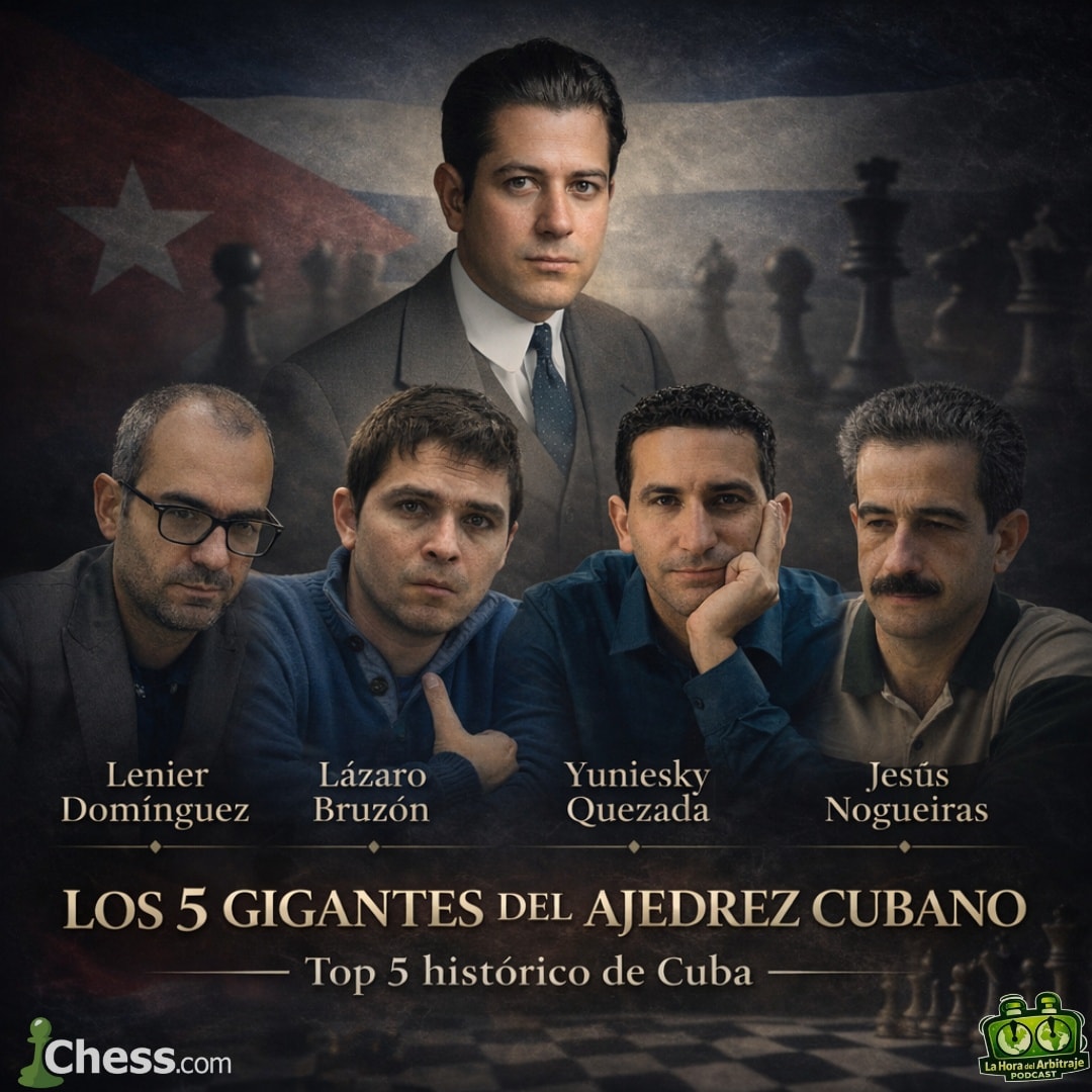 🇨🇺♟️ LOS 5... - ARBITROS.COM-Medio de Comunicacion de Ajedrez | Facebook