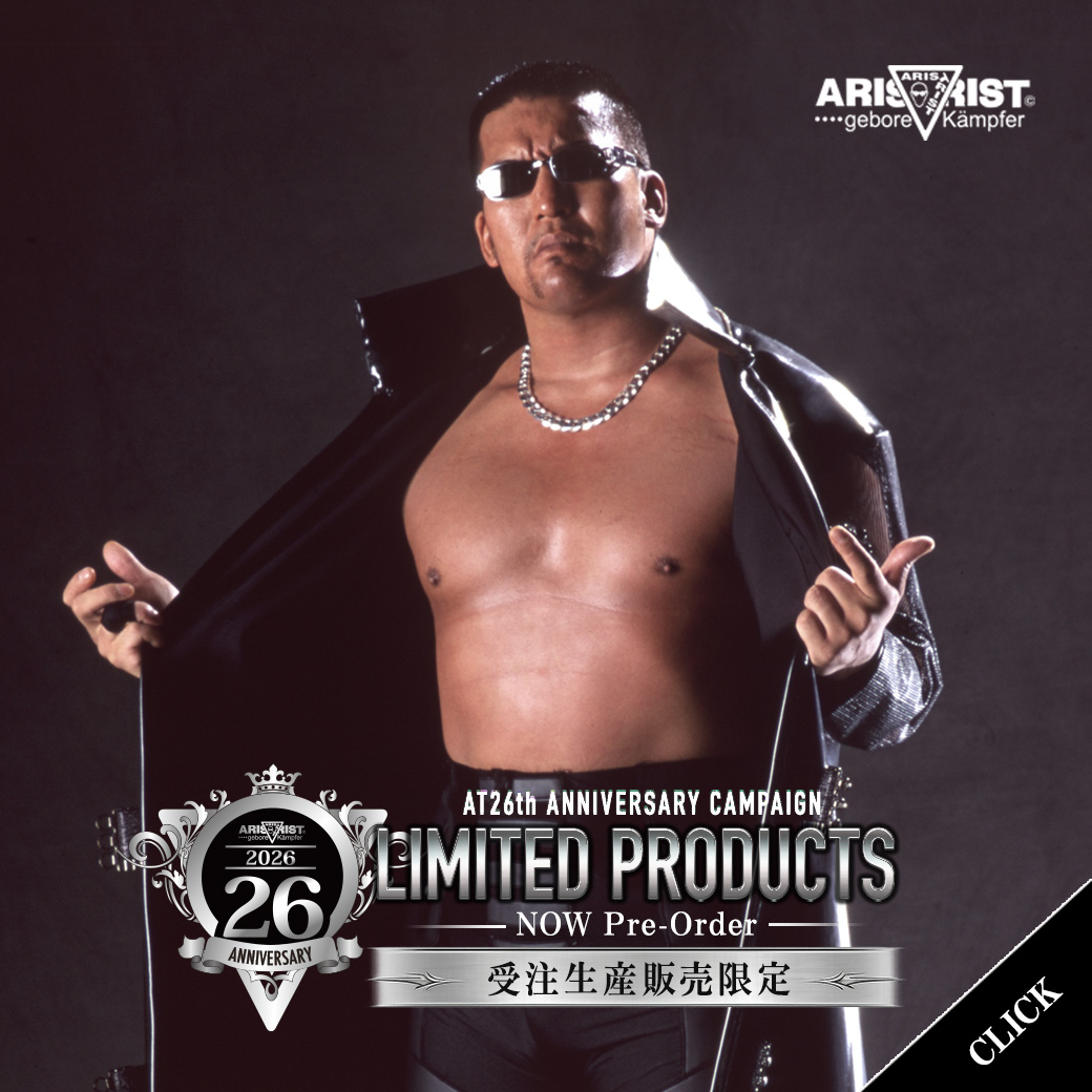 OFFICIAL】Aristrist アリストトリスト Masahiro Chono 蝶野正洋