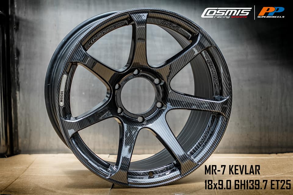 Cosmis Wheel - MR-7 KEVLAR 18x9.0 6H139.7 ET25... | Facebook