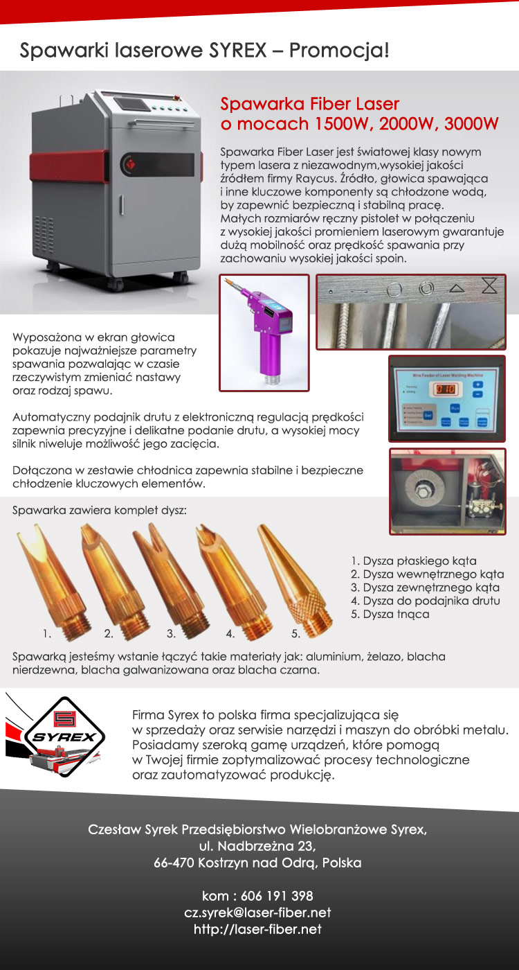 SYREX - maszyny/urządzenia/serwis | Kostrzyn nad Odra