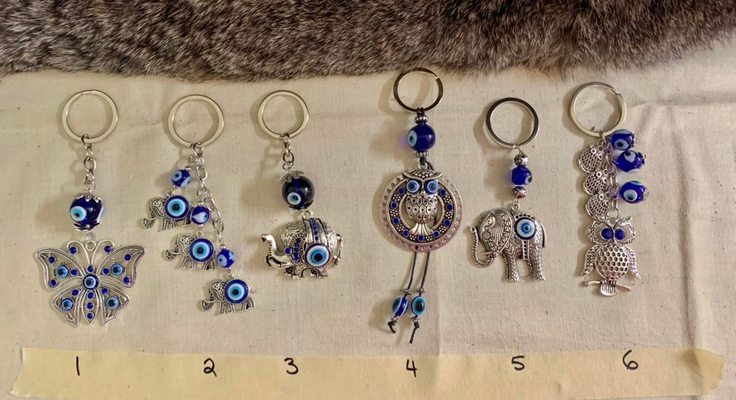 🧿👁💙 Evil Eye Key Rings 💙👁🧿 🧿 Hamsa... - Witch Way Australia | Facebook