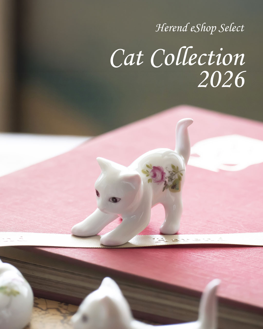 ◇ ヘレンドeショップ Information キャットコレクション 2026 体に