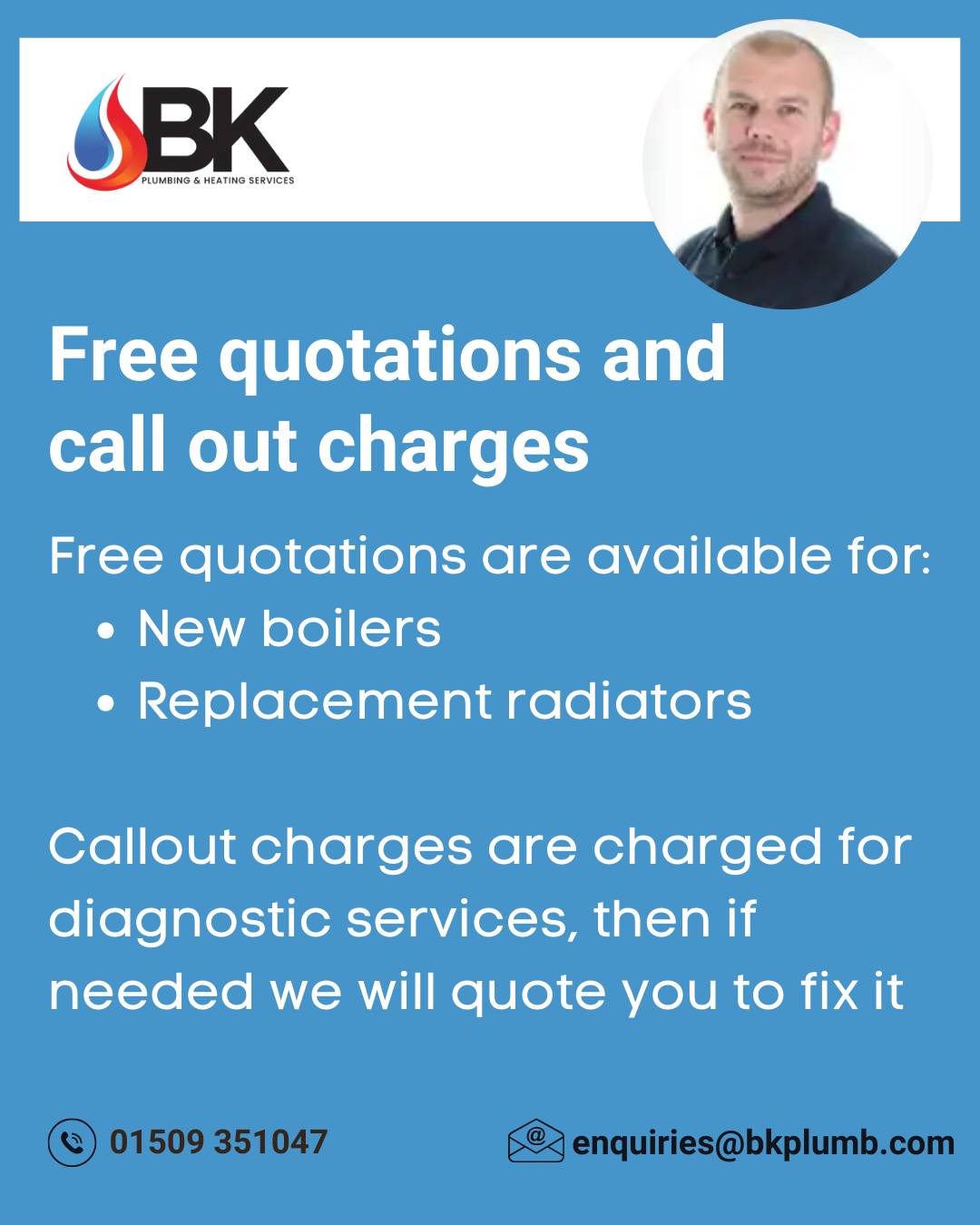 We are more than happy to... - BK Plumbing & Heating Services | Facebook